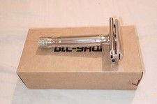 Yaqi Avanti Adjustable Stainless Steel DE Safety Razor Merkur Progress