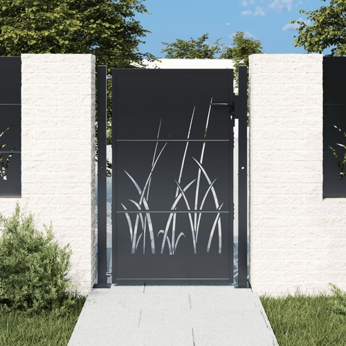 Corten steel garden - steel, gate