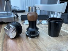 Coffee Tamper 54mm & Distribution Tool & Dosing Cup For Sage Barista express