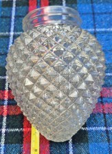 Vintage hobnail cut acorn - vintage,