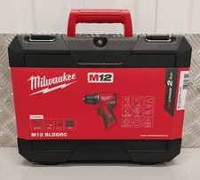 Milwaukee M12BLDDRC-202C 12V Cordless Brushless Drill Driver Kit 2X 2.0Ah NEW