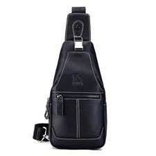 Mens Sling Backpack Cowhide