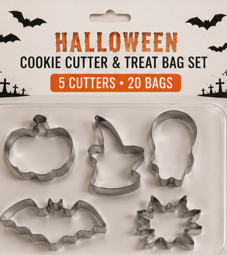 Halloween metal cookie - halloween,