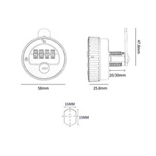 Home Security Drawer Lock