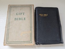 Excellent Genuine Leather ASV American standard Version Bible 1901 / 1929 W/Box