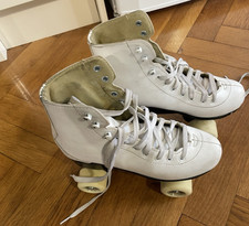 Roces White Roller Boots Quad