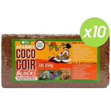 10 x 10 Litre/650g Coco Coir