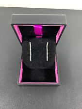 H Samuel Cubic Zirconia Dangle/Drop earrings new never worn perfect condition 