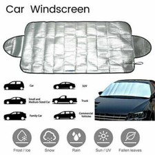 Car Windscreen Protector Cover Sun Heat Shade Snow Frost Ice Shield 190x70cm