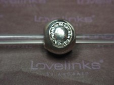 ** Genuine Lovelinks * LETTER O CZ SILVER Charm RRP £45 **  