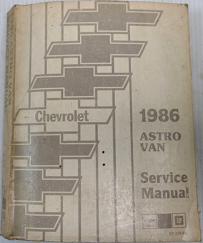 1986 chevrolet astro van - 1986,