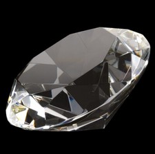 100mm Crystal Diamond Shaped