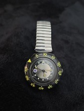 Swatch watch SHAMU BLACK WAVE