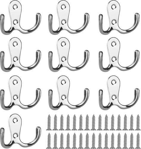 10pcs chrome twin double - double, robe