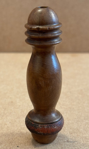 Antique wooden toggle light - wooden,