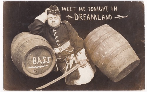 Rppc postcard scottish soldier - rppc,