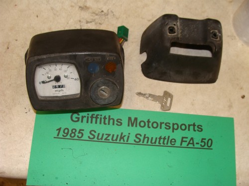 1985 suzuki shuttle fa50 moped - 1985,