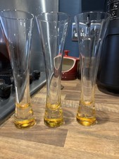 3 x Le Veuve Clicquot Champagne Flutes