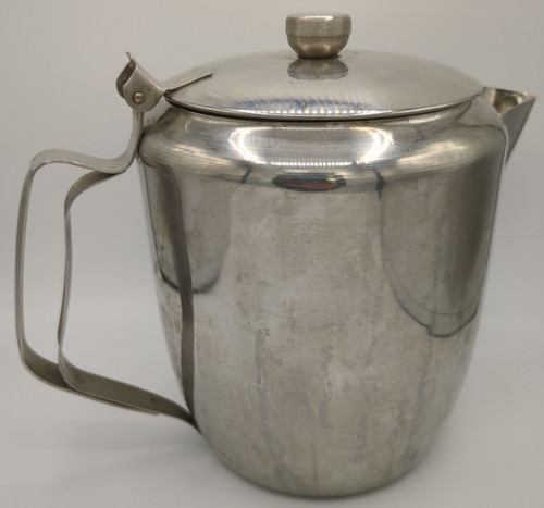 Large stainless steel teapot - stainless,