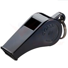 Acme Thunderer Plastic Whistle Black Official Football Referee Safety Whistle