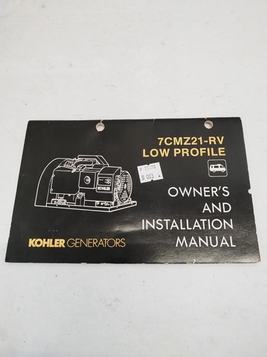 Kohler generator cmz21 low - kohler, &cmz21-rv