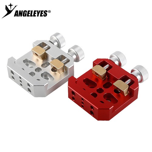Silver red double fixed brass - silver/red,
