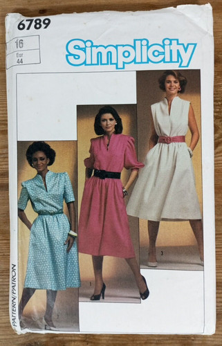 Vintage 1980s simplicity 6789 - simplicity,