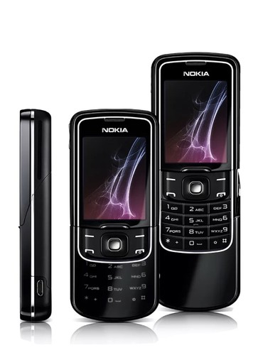 Nokia 8600 luna - nokia, black