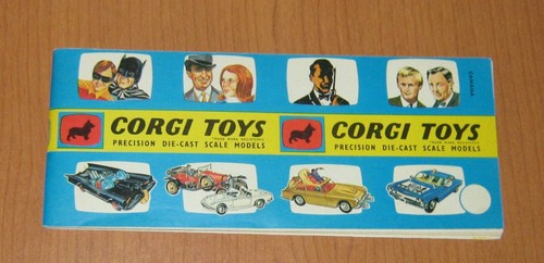 Corgi toys page pocket - corgi,