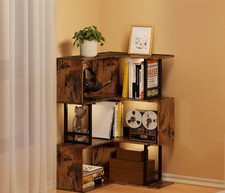Easoger Corner Bookshelf