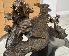 Cold Cast Bronze Dragon