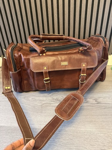Hulsh genuine leather duffle - hulsh,