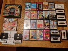 Job Lot Amstrad 6128 And 464 Games All Untested