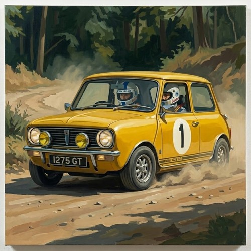 Mini 1275 classic car - mini, gt