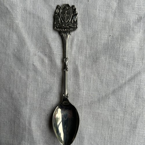 Silver plated tanzania crested - silver,