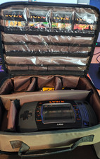 Atari Lynx II * McWill LCD screen - 4 Games - Original Lynx Carry Case