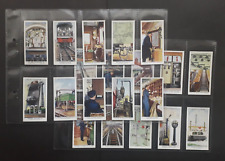 Railway Equipment set 50 Cigarette Cards - Wills 1938