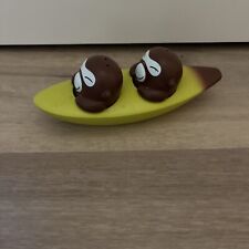 Alessi Orien Tales ‘Banana Bros’ Boat + Monkey Salt And Pepper Set