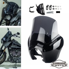 For Harley Low Rider S FXLRS 114 117 2020-2024 Headlight Fairing Windshield Kit