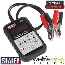 Sealey Battery Alternator Tester Compact Digital LED Screen Car Van 12V