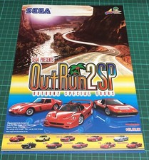 Outrun 2 SP Arcade Videogame Flyer, Advert