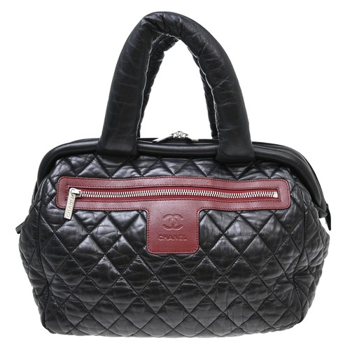 Chanel black nylon coco cocoon - chanel,
