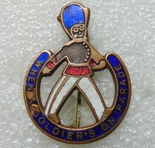 "When A Soldier's On Parade"
