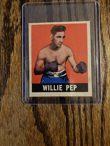Boxer willie pep knock - boxer, pep: