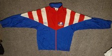 Vintage 1992-94 USA Adidas Shell Suit Jacket Top US World Cup Soccer Team Size S