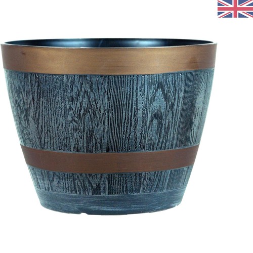 Elegant rustic dark grey - dark, half