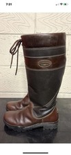 Brogini Long Riding Boots Size 5 Wide.