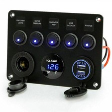 5 Gang 12V/24V Inline Fuse Box