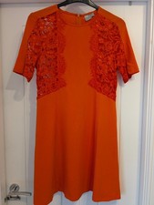Asos size 16 orange dress