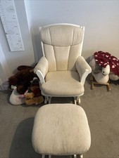 Dutailier Rocking Chair with Glider Stool Nursing Chair